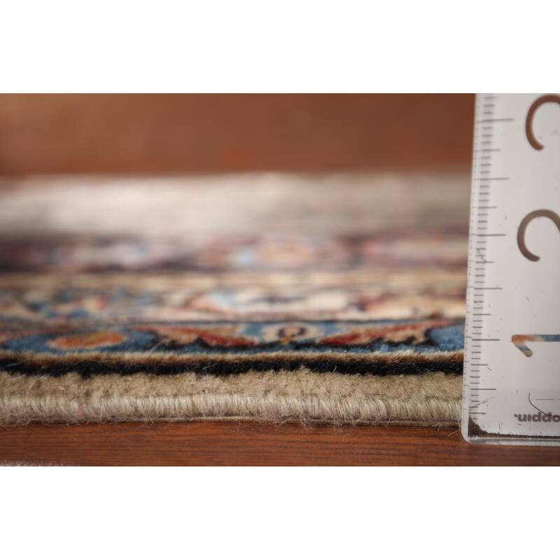 Vegetable Dye Kashmar Large Vintage Persian Rug Handmade Wool Carpet - 11'3" x 16'3"