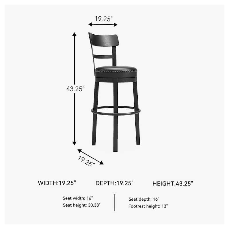 Valebeck Swivel Barstool