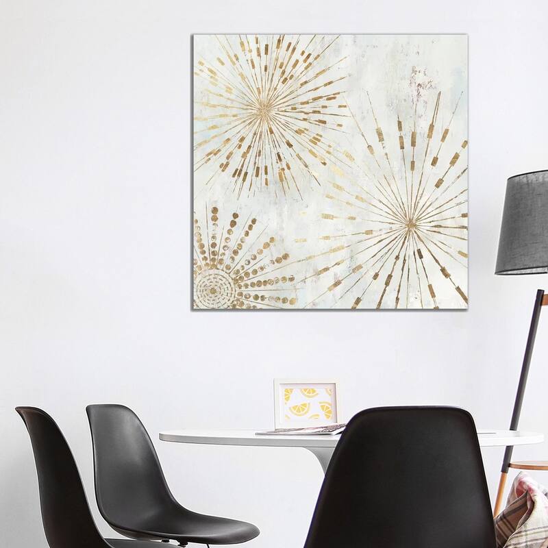 iCanvas "Golden Stars I " by Tom Reeves Canvas Print - 37x37x1.5