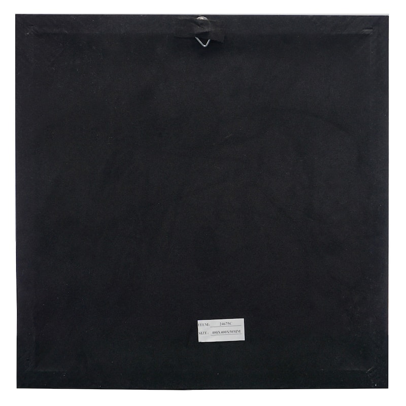 HUJI Abstract Handmade Paper Art Shadow Box Wall Decor