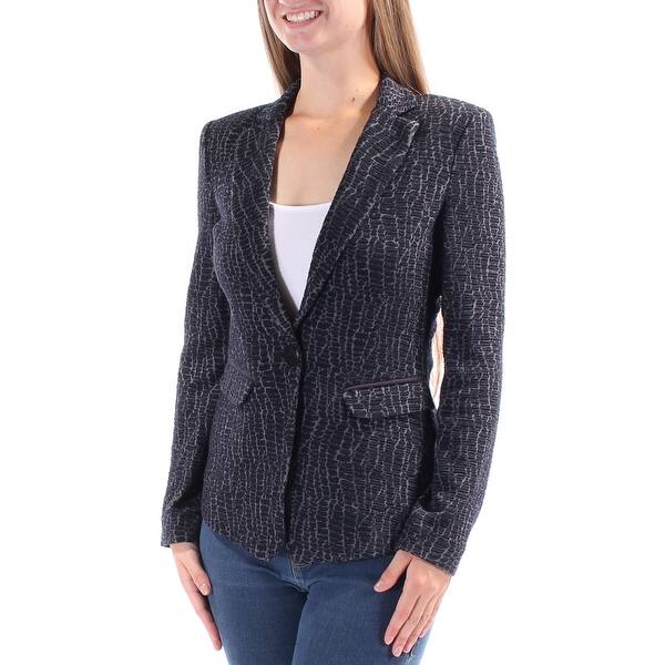 Shop Armani Womens Navy Blazer Jacket Size 4 Overstock 21271061