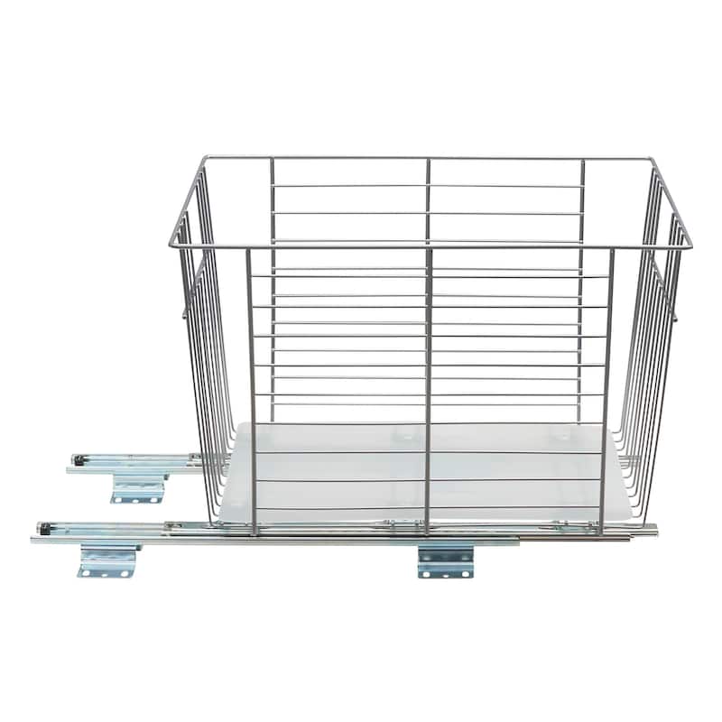 Household Essentials Slide-Out Storage Organizer - Produce Bin Design - 16.0"L x 13.0"W x 12.0"H