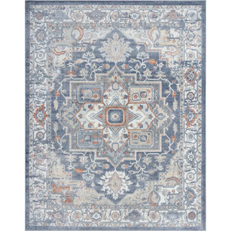 Allegra Oriental Medallion Indoor Area Rug
