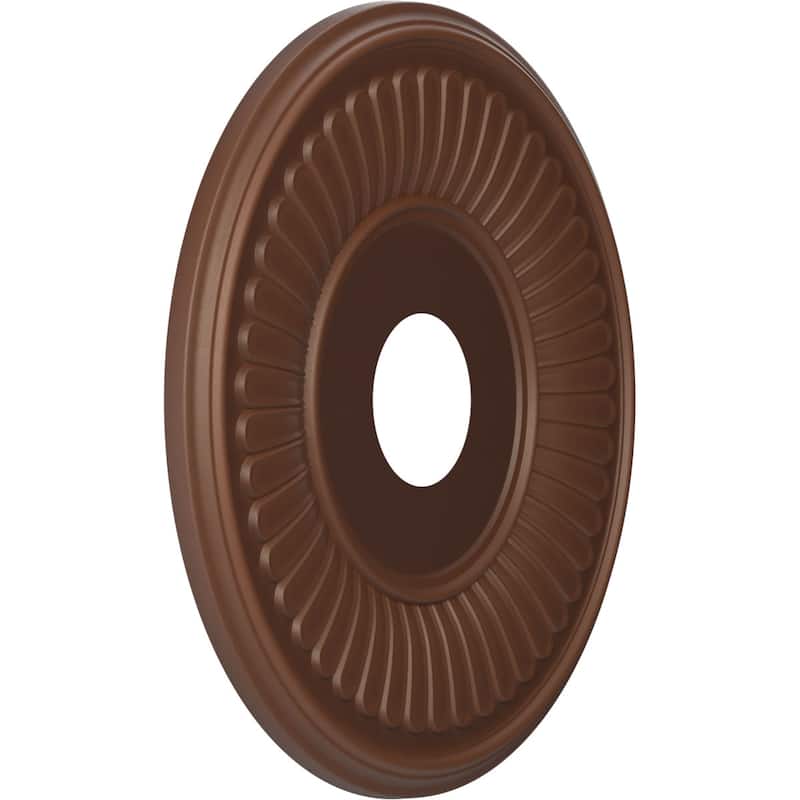 3 1/2" Inside Diameter - Berkshire Thermoformed PVC Ceiling Medallion