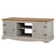 Option Gray wash stain, tops in antique brown stain.