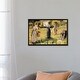 preview thumbnail 8 of 13, iCanvas "Study Of Washers At Eragny, c.1901" by Camille Pissarro Framed