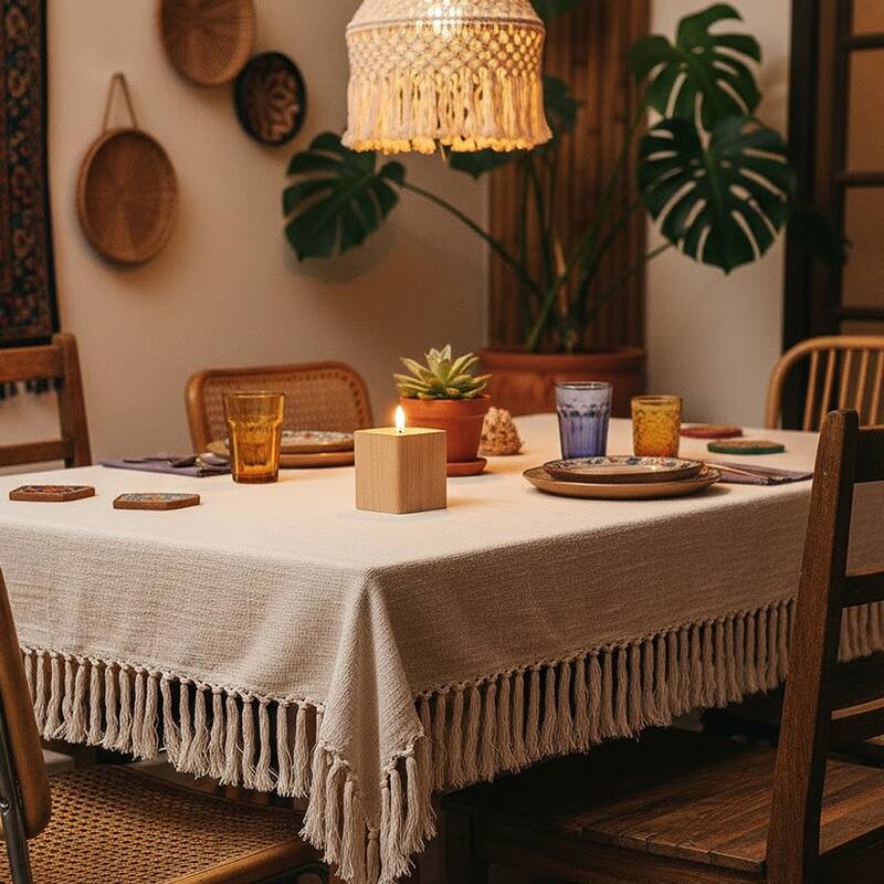 Modern Natural Finish Tealight Candle Holder, Set of 3