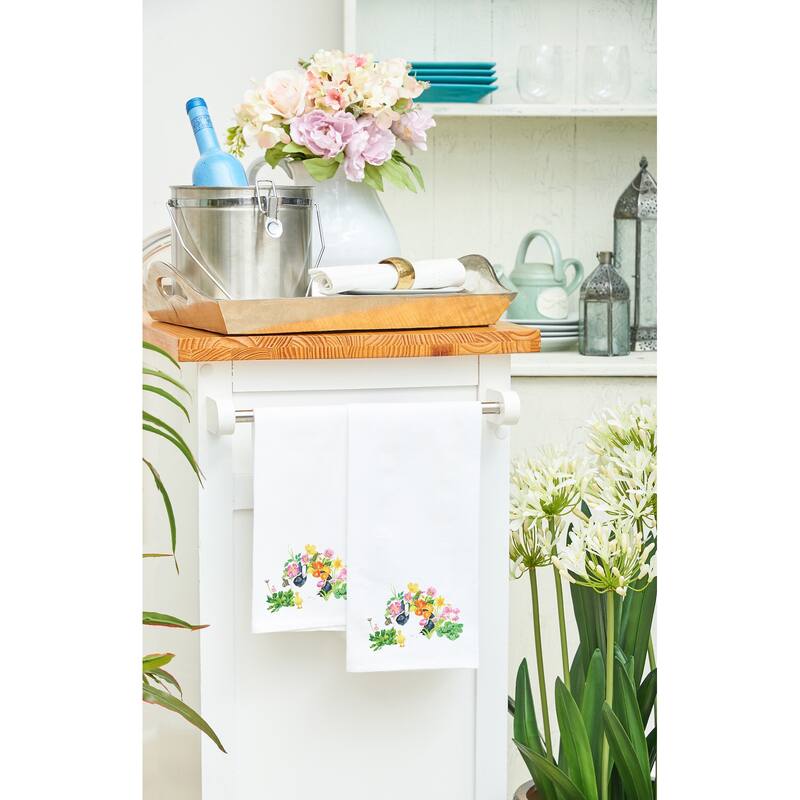 Bunny & Ducks Printed Kitchen Towel