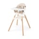 preview thumbnail 5 of 30, 6-in-1 Baby High Chair with Removable Dishwasher and Safe Tray - 24.5" x 23" x 35.5" Beige