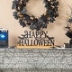 preview thumbnail 2 of 4, Glitzhome 18"L Halloween Wooden "HAPPY HALLOWEEN" Table Decor - HAPPY HALLOWEEN
