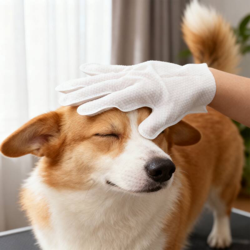 Dog Grooming Soft Glove Hypoallergenic Wipes for Dogs and Cats