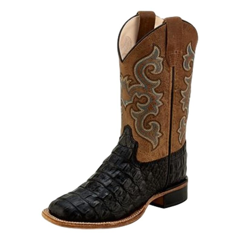 boys leather cowboy boots