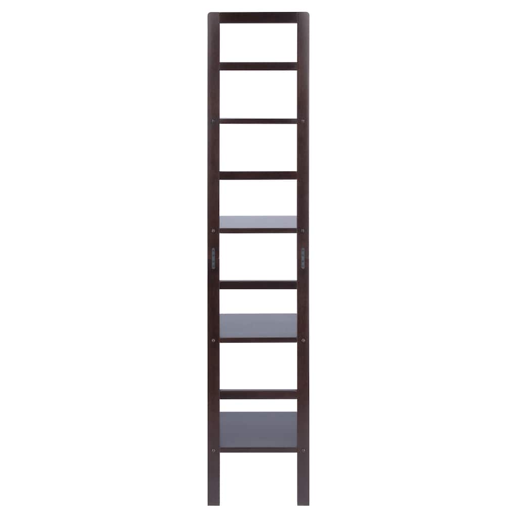 Aiden Baker's Rack, Narrow, Coffee - 14.72 x 13.86 x 70.71 inches