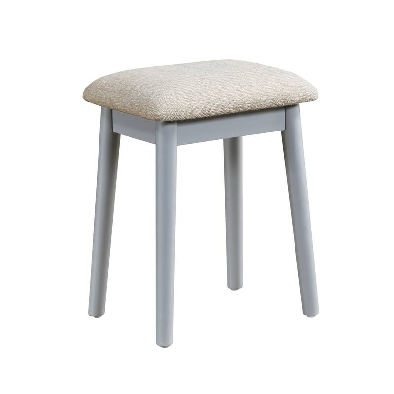 Beautiful Vanity Dresser with Mirror and Stool Set Storage Drawers Bedroom Furniture 1pc