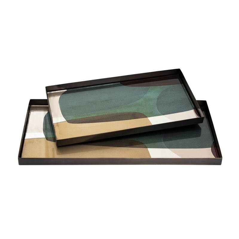 Atlas Gresham Rectangular Metal Tray