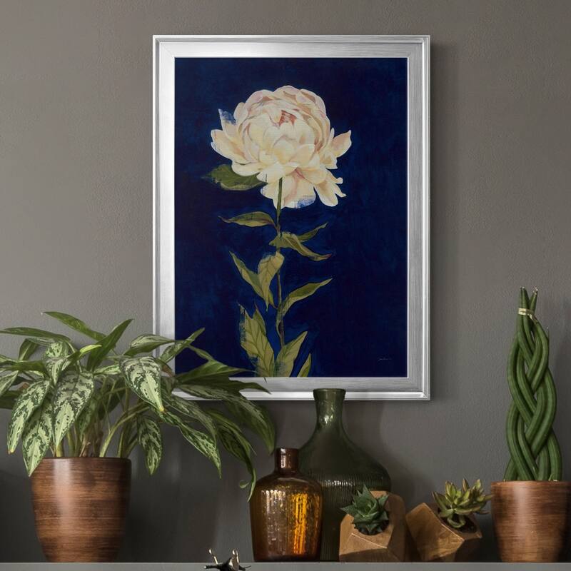 PRETTY AS A PEONY I Premium Framed Canvas - Ready to Hang