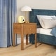 preview thumbnail 1 of 48, Max and Lily Sutton 1 Drawer Nightstand Pecan