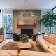 preview thumbnail 3 of 3, 8-lights Stainless Steel Firework Crystal Chandelier In Antique Bronze For Living Room And Dining Room