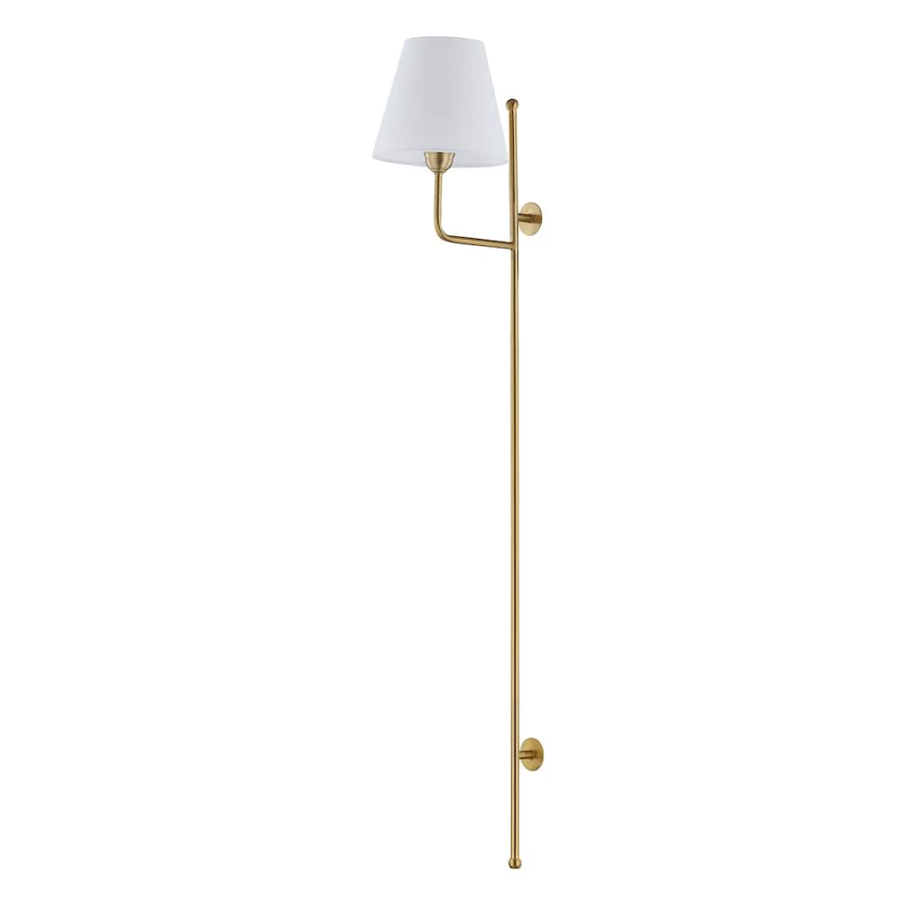Case Metal Wall Sconce, Gold