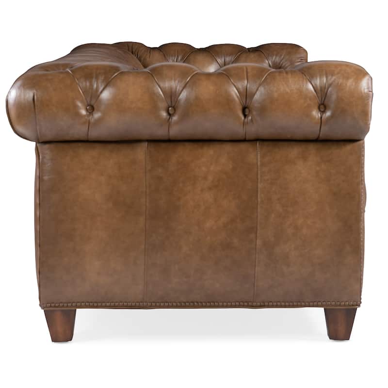 Chester Tufted Stationary Sofa - 94.5"W x 31.5"H x 41"D