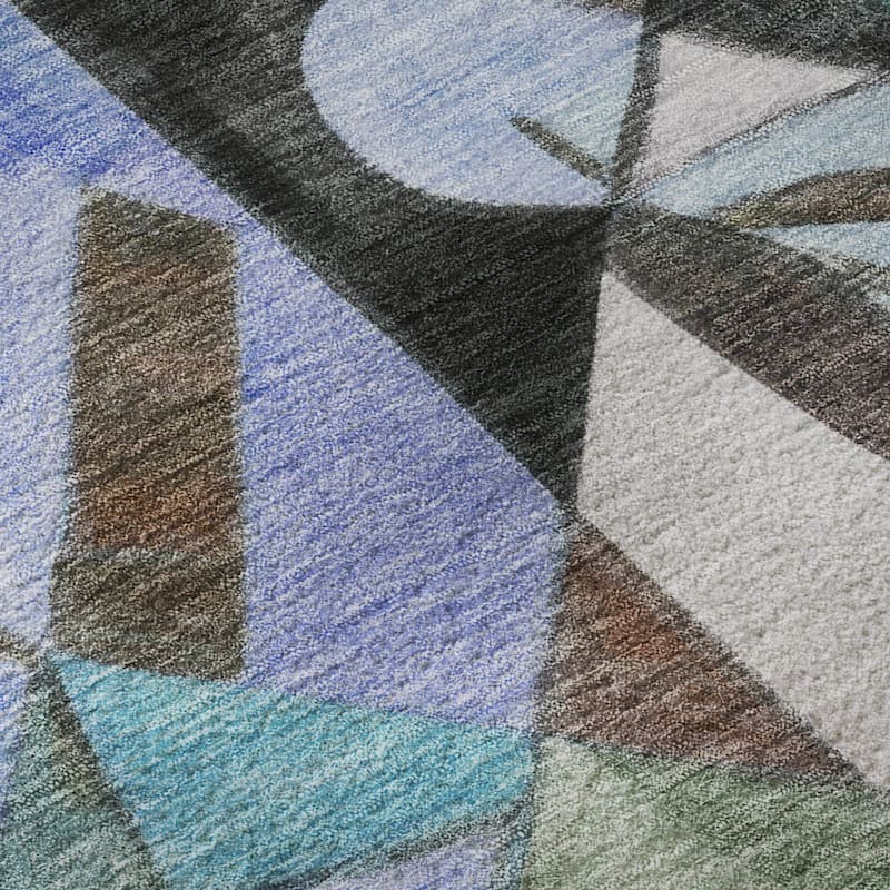 Premium Washable Super Soft Mosaic Contemporary Mayfield Rug