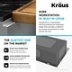 preview thumbnail 7 of 52, KRAUS Kore Stainless Steel Farmhouse Kitchen Sink with Accessories