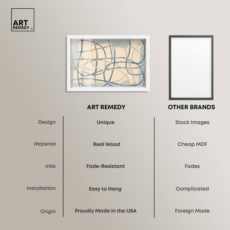 Unbroken Line I Shadowbox by Art Remedy