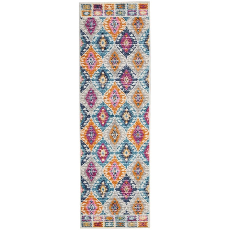 Nourison Passion Boho Geometric Tribal Area Rug