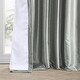 preview thumbnail 43 of 42, Exclusive Fabrics Solid Faux Dupioni Pleated Blackout Curtain Panel