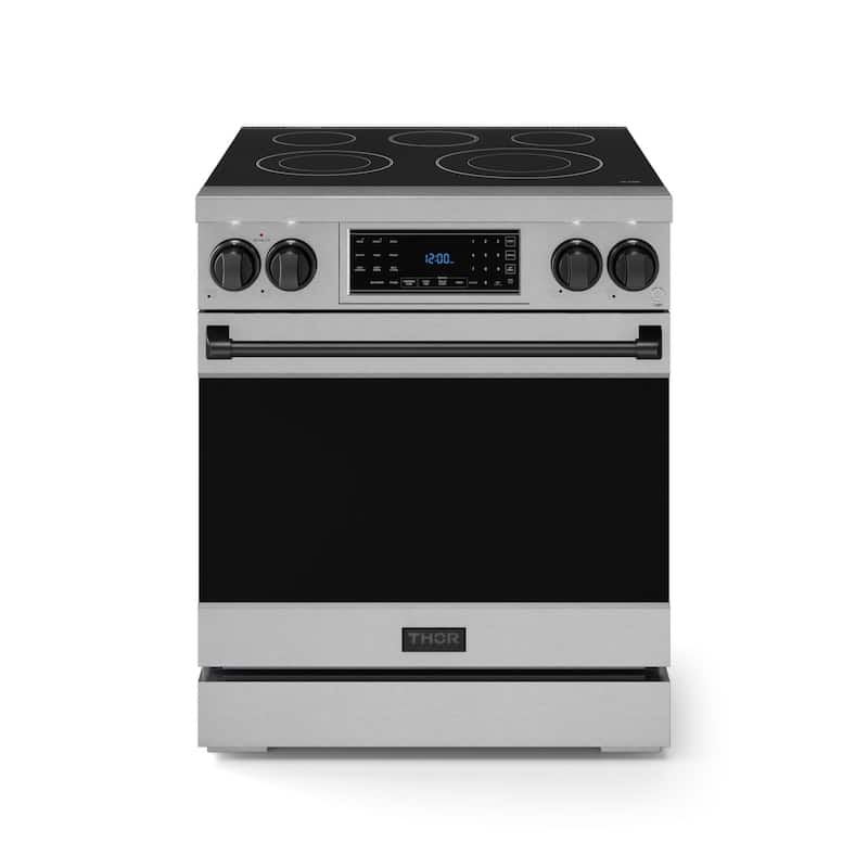 Thor Kitchen RSE30 Gordon Ramsay 4.5 Cu. Ft. Free Standing Electric - Stainless Steel / Black