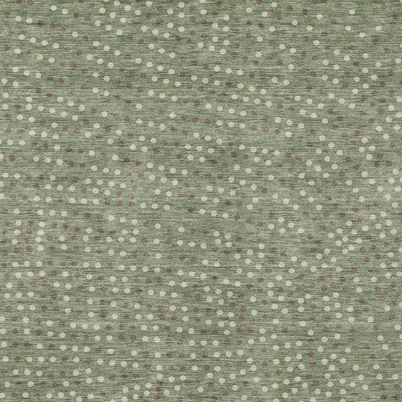HomeRoots Polka Dot Transitional Rectangle Outdoor Rug