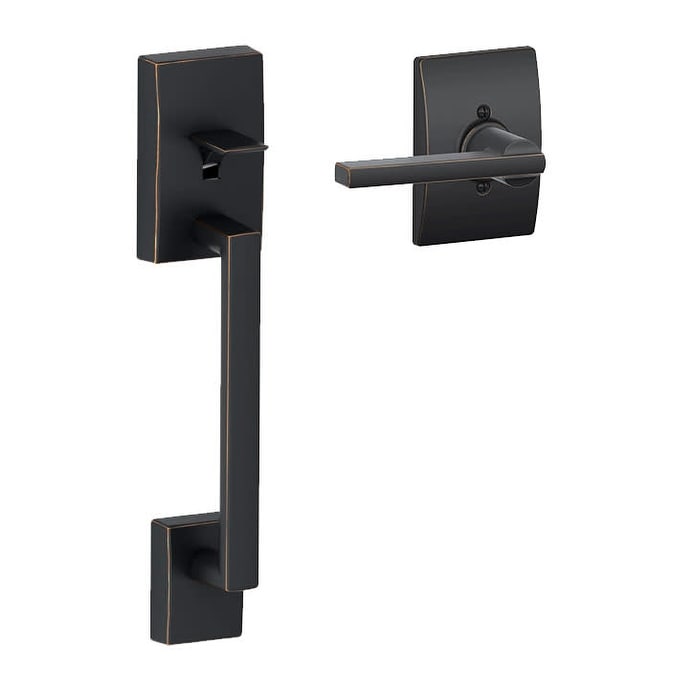 Shop Schlage Fe285 Cen Lat Cen Century Lower Handle Set For Single