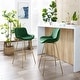 preview thumbnail 29 of 32, Art Leon Modern Swivel Velvet Barstool (Set of 2)