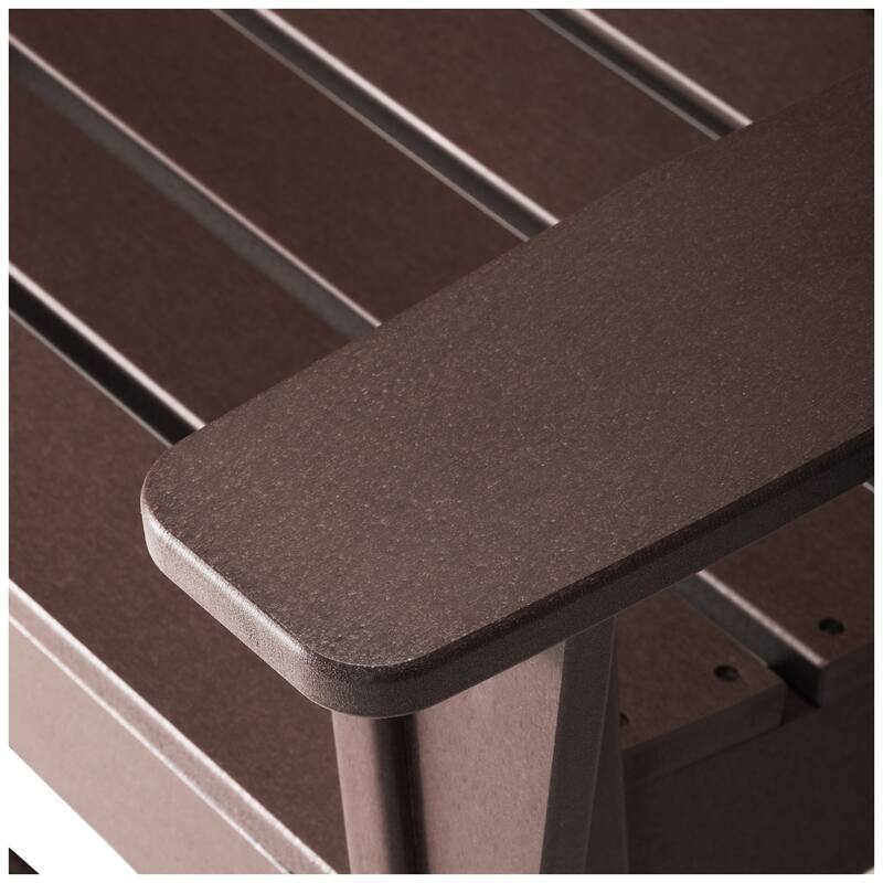 Hanniford Poly Adirondack 49 Inch Bench