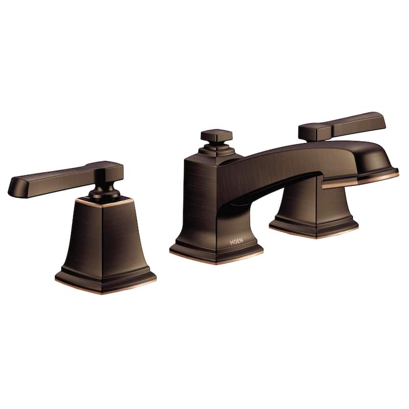 Moen TV6220 Boardwalk 1.2 GPM Widespread Bathroom Faucet with Rough-in - Mediterranean Bronze