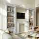 Option White TV Stand Only