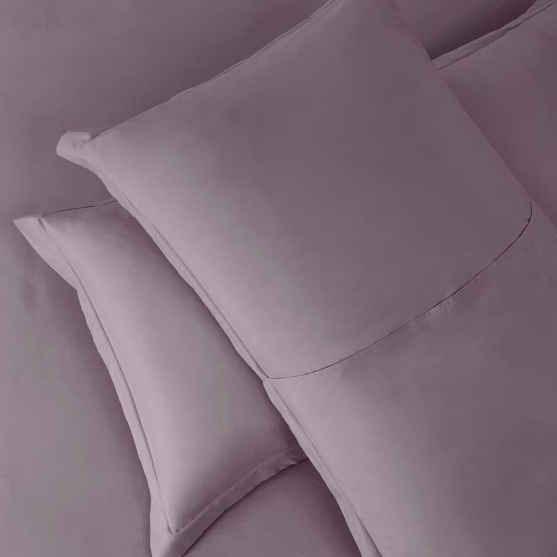 Emperyan 3 Piece Duvet Cover Sets, Soft Double Brushed Duvet Covers with Button Closure