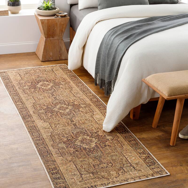 Artistic Weavers Cortland Machine Washable Vintage Medallion Area Rug
