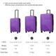 Hardshell Expandable Suitcase Luggage Sets , Purple 3-Piece Set - On ...