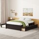 preview thumbnail 5 of 49, Full Kids Platform Bed with Twin Trundle and 2 Drawers