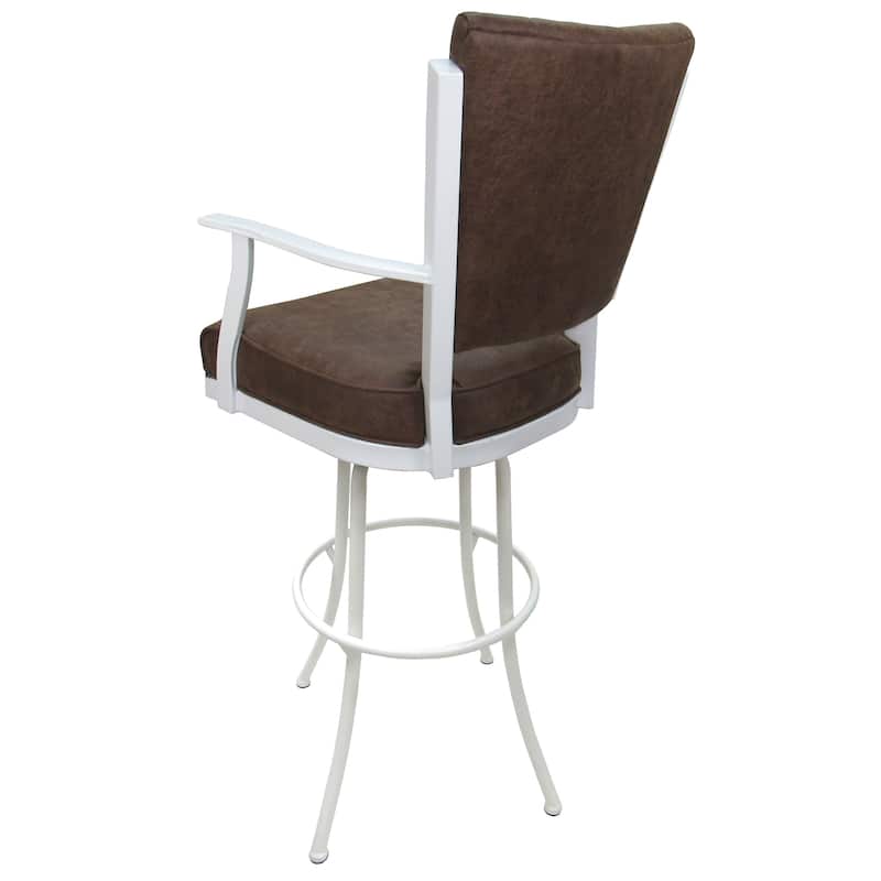 Swivel Extra Tall 34" (35") Metal Bar Stool Montana on Noam Base - 34" Seat