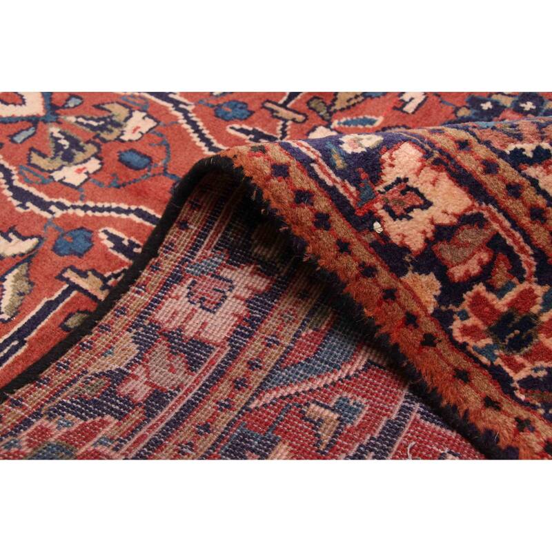 ECARPETGALLERY Hand-knotted Andelz Red Wool Rug - 3'4 x 10'11