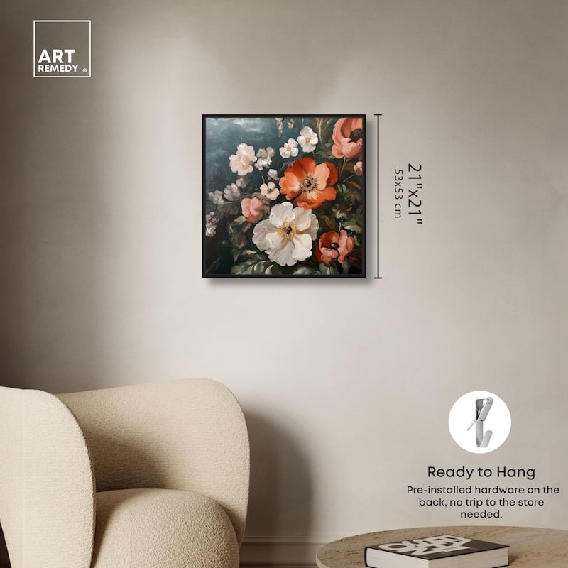 Petals in Abundance Canvas by Art Remedy