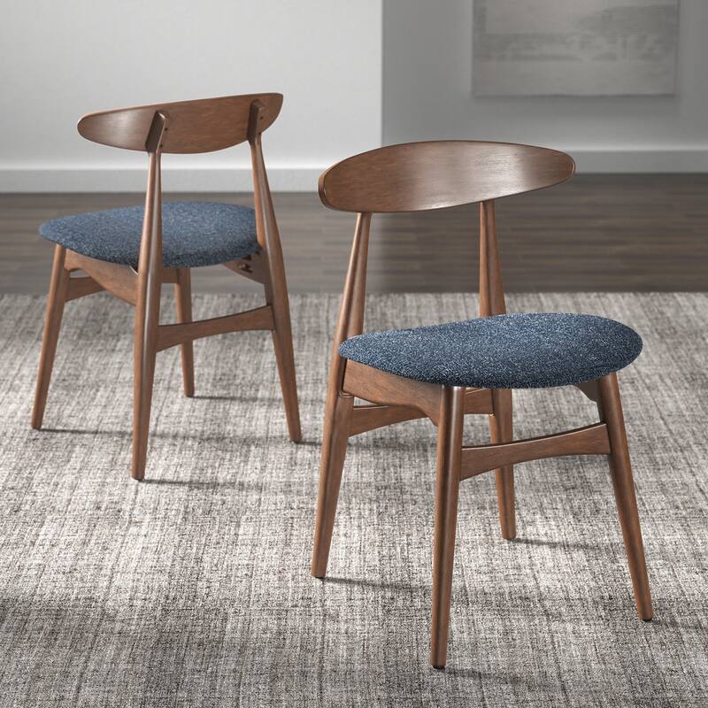 Norwegian Danish Tapered Dining Chairs (Set of 2) by iNSPIRE Q Modern
