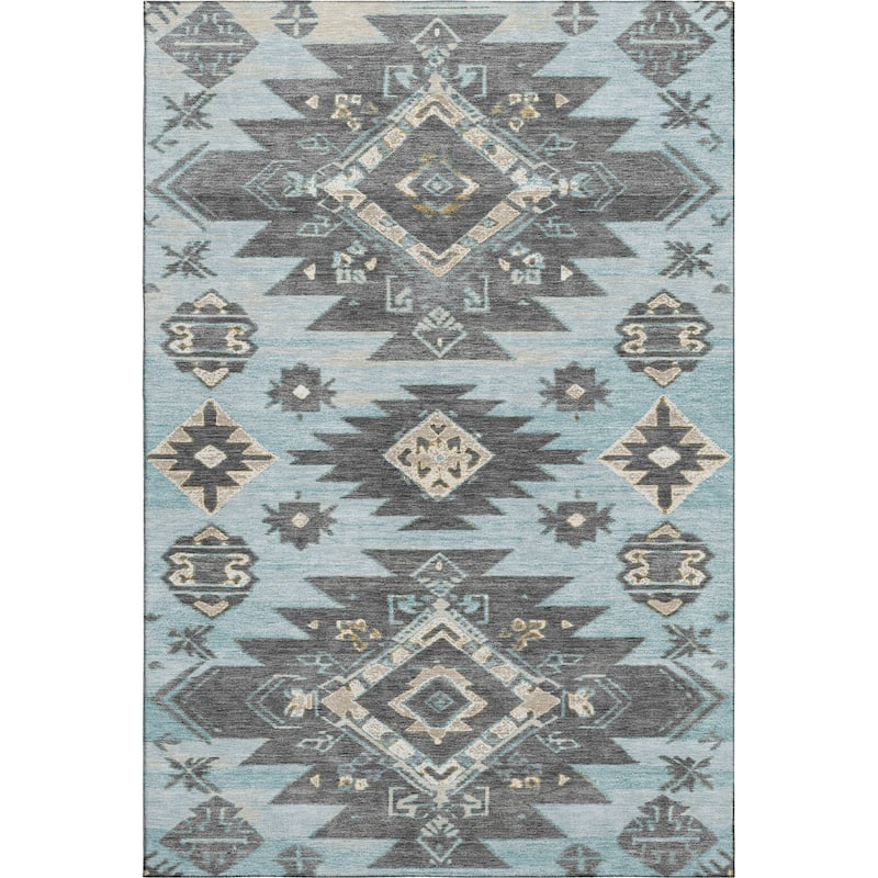 Premium Washable Super Soft Global Tribal Mayfield Rug