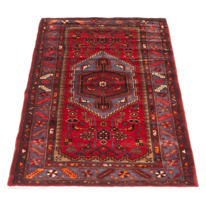 ECARPETGALLERY Hand-knotted Andelz Red Wool Rug - 3'7 x 6'7