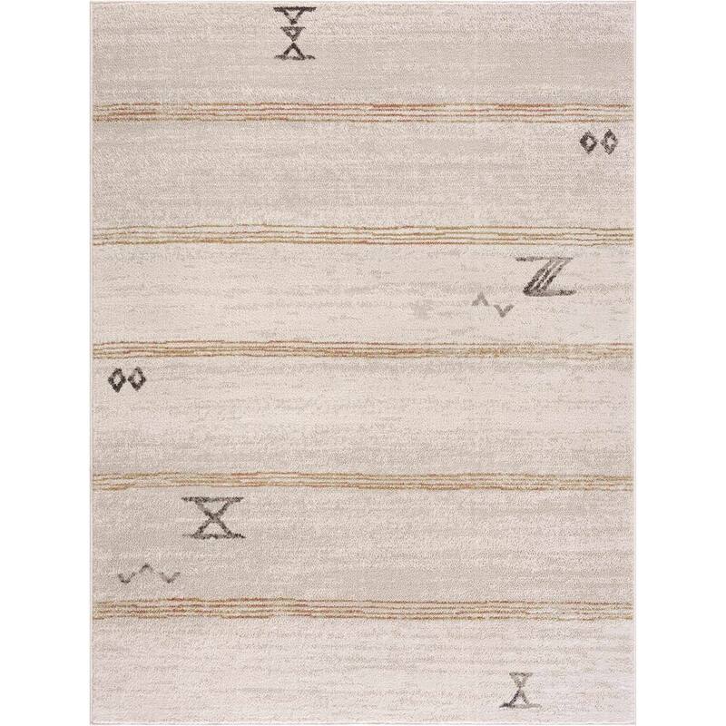 Pertek Bohemian Farmhouse Traditional Area Rug