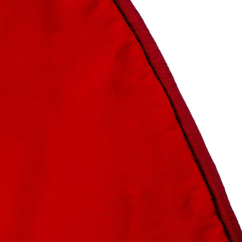 54" Dupion Plaid With Velvet Tree Skirt