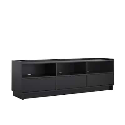 Prepac Simply Modern 70.25" W TV Stand for Living Room, Entertainment Room - 70.25" W x 22" H x 16" D