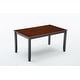 preview thumbnail 4 of 13, Boraam Bloomington Collection Cherry Contemporary Dining Table